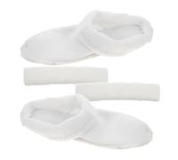 Gatuida 2Pairs Detachable Winter Plush Slipper Inserts Cozy and Washable Liner for Clogs and Boots Eu Thick Plush Material for Warmth and Comfort for Snowy Days and Cold