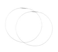Gatuida 2pc Washing Machine Door Seal Washer Door Seal Boot Seal Retaining Ring Washer Door Bellow Seal Clamp Ring Replacement Door Knob Wall Protector Machine Clamp Stainless Steel Silver