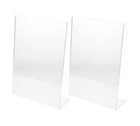 Gatuida 2pcs Acrylic Rack for Painting and Writing Portable Transparent Desktop Support Stand for Artboards Books Music Scores Multifunctional Reading Holder for Home Office Classroom