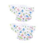 Gatuida 2pcs Adjustable Adult Cloth Diapers Reusable Leakproof Swim Nappies for Seniors and Postpartum Care Comfortable and Lightweight Incontinence Pants Durable and Reliable for Daily