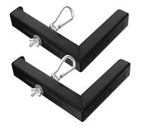 Gatuida 2pcs Adjustable Bracket Projector Wall Mount with Hook Sturdy Ceiling Installation Kit for Manual and Pull Down Projector Screens Compatible Screen Support for Stable Viewing