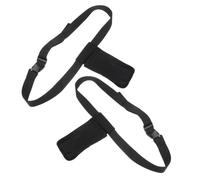 Gatuida 2Pcs Adjustable Essential Oil Massage Bottle Waist Bag Organizer Lightweight Masseur Pouch with High Grade Material Portable Oil Storage for Massage Therapists Black