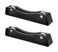 Gatuida 2pcs Adjustable Filament Spool Holder Stand with Smooth Bearings and Non-Slip Mat Stable Metal Rack for Pla Abs TPU Printer Filament Storage Anti-Tangle Design for Continuous