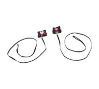 Gatuida 2pcs Adjustable Pet Harness and Leash for Bunny Hamster Guinea Pig Red Plaid Suitable for Small Animal Walking and Outdoor Activities