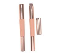 Gatuida 2PCS Adjustable Retractable Double-ended Silicone Lip Brush with Protective Cap Soft Concealer Applicator for Lipstick Lip Gloss and Nail Art Portable Travel Makeup Tool for