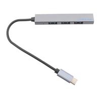 Gatuida 2pcs Alloy Usb Hub Otg Phone Data Dock Usb Type-c to Expansion Transfer Adapters for Laptop