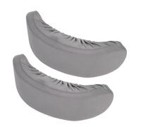 Gatuida 2pcs Arm Rest for Office Chair Stretch Chair Cover Cushions Elbow Pillow Elbow Rest Pad Cushion for Armrest Slipcover Grey