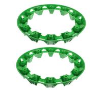 Gatuida 2pcs Atv Wheel Hub Covers Plastic Rim Protectors Off Road Hub Protectors for Enhanced Stability and Stylish Vehicle Decoration