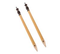 Gatuida 2Pcs Bamboo Calligraphy Dip Pens Handcrafted Bamboo Cane with Hanging Loop for Beginners DIY Lettering Manga Calligraphy and School Writing Supplies