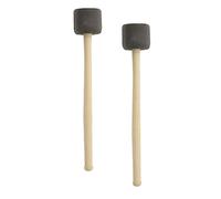 Gatuida 2pcs Bass Drum Mallets Foam Head Drumsticks Wood Handle Percussion Accessories for Beginners and Drummers Suitable for Band Practice and Live Performance