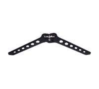 Gatuida 2pcs Black Plastic Spring Loaded Bow Kickstand | Scissors Style, Clips to Bottom Limb, Compact Storage, for 3d Shoot Range and Field Use