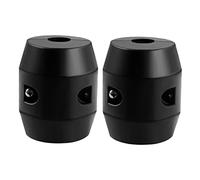 Gatuida 2pcs Black Pull Down Faucet Hose Weight Ball Replacement Heavy Duty Kitchen Sink Gravity Traction Easy Screw Installation Durable Pull Out Spray Hose Accessory