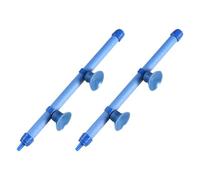 Gatuida 2pcs Blue 7-inch Aquarium Oxygen Diffuser Bar Fish Tank Bubble Strip Air Bar for Aquarium Air Pump Accessories Suitable for Freshwater and Saltwater Tanks