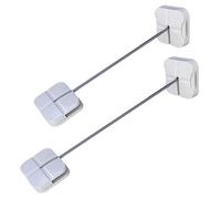 Gatuida 2pcs Boy Girl Safety Locks for Cabinet Cupboard Easy Install Function for Kitchen Bathroom
