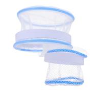 Gatuida 2pcs Breeding Isolation Box Floating Breeding Tank for Aquarium Nylon Mesh Design Pet Box Ventilated Lid for Guppy Spawning Nest and Fish Egg Incubation in Freshwater Tank