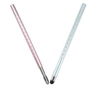Gatuida 2pcs Capacitive Touch Screen Stylus Pen Precision Pencil-shaped Pens for Tablets Smartphones Laptops Lightweight Extendable Design for Accurate Drawing Writing and Online Learning
