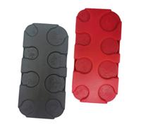 Gatuida 2Pcs Car Coin Holder Container Coin Organizer Box with Euro and Compartments Wear Resistant Storage Case for Vehicle Seat