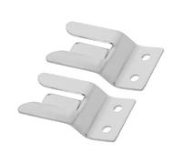 Gatuida 2pcs Car Microphone Mounts Mic Clip Holders with Firm Grip for Radios Cb Radio Mic Hangers to Reduce Shaking and Enhance Call Clarity in Various Vehicle Models