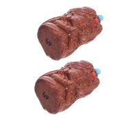 Gatuida 2pcs Carved Tibetan Wealth Goddess Wood Beads Ethnic Wooden Craft Beads for Necklace Bracelet Making Unique DIY Jewelry Components with Cultural Spiritual Symbolism
