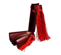 Gatuida 2pcs Chinese Allegro Clapper for Bamboo Percussion Instruments with Large and Small Clappers Beginner Friendly Musical Tool to Enhance Public Speaking and Performance Skills