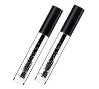 Gatuida 2Pcs Clear Eyebrow Setting Gel Transparent Brow Fixing Liquid with Delicate Brush for Natural Thickening Volume and Styling Suitable for Women and Professionals