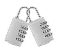 Gatuida 2pcs Combination Locks for Gym Lockers and Cabinets Metal Password Coded Safety Locks with Tactile Button Design Security Padlocks for Storage Boxes and Toolboxes