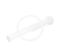 Gatuida 2pcs Crystal Mallet Percussion Sticks with Acrylic Head and Rubber Coating, Acoustic Striker Tool for Singing Bowls, Sound Bowl Resonance Rods for Meditation and Sound Healing