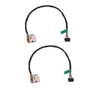 Gatuida 2pcs Dc Power Jack Connector Power Adapter Connector Compatible Laptop Charger Connection Cable for Pavilion Laptops