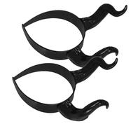 Gatuida 2pcs Devil Horns Headband Lightweight Cosplay Accessory for Halloween Parties Comfortable Hair Hoops for Themed Costumes and Role Playing Events for Creating Charming Looks