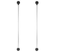Gatuida 2pcs Double End Marimba Mallets Non Slip Rubber Felt Percussion Hammers for Xylophone Tongue Drum Accessories Durable Practice Drumsticks for Musicians
