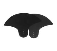 Gatuida 2pcs Drum Cymbal Mute Pads for Practice at Home, Black Cloth and Rubber Cymbal Dampeners for Volume Control and Hearing Protection