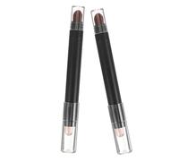 Gatuida 2pcs Dual-end Eyeshadow Stick for Women Reusable Eye Makeup Brush Pen with Comfortable Grip Easy Blend for Natural Look Design for Various Makeup Occasions