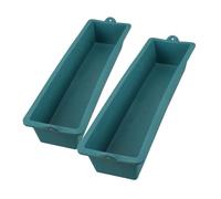 Gatuida 2pcs Durable Plastic Chicken Feeder Multi Functional Bird Feeder for Chickens Ducks More Easy to Reducing Design Essential Farm Feeding Tool
