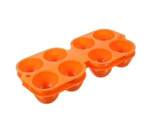 Gatuida 2pcs Egg Storage Box Reusable Plastic Storage Organizer with Large Capacity for Preventing Eggs from Cracking for Refrigerator Kitchen Use