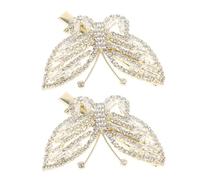 Gatuida 2pcs Elegant Vintage Hairpin Butterfly Clip for Girls Women Butterfly Hair Clips Decorative Hair Pins Glamour