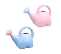 Gatuida 2pcs Elephant Shaped Watering Can Cartoon Watering Kettle for Indoor Outdoor Plants Gentle Water Flow for Succulents Houseplants