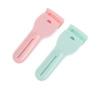 Gatuida 2pcs Eyelash Curlers Set Brush Long Handle Wide Angle Lash Curling Tools for Women Professional Makeup and Cosmetic Use