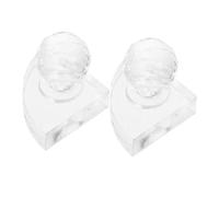 Gatuida 2pcs Eyeshadow Guide Tool Compact Pressing Mold for DIY Makeup Repair Blusher Highlighter Powder Compacting Accessories Easy Press Cosmetic Powder Fixer