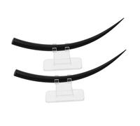 Gatuida 2pcs Fake Eyelash Model Eyelash Display Ornaments with Multiple Curvature Options Realistic Simulation Plastic and Beauty Schools