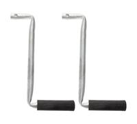 Gatuida 2pcs Film Roll Up Hand Crank: Manual Window Handle - Greenhouse Film Roller Replacement Part - Plastic Shade Lift Handle For Garden Patio Greenhouse