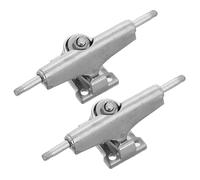 Gatuida 2pcs Finger Skateboard Trucks Mini Board Replacement Parts Alloy Detachable Fingerboard Accessories for Finger Skateboard Games