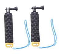 Gatuida 2pcs Floating Handle Action Camera Buoy Floating Banner Diving Stick Camera Accessory Set