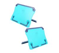 Gatuida 2pcs Foldable Book Stand Non-slip Adjustable Reading Holder Compact Desktop Music Sheet Textbook Support for Students Beginner Portable Tablet Holder