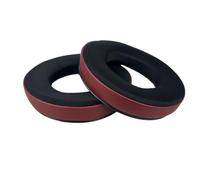 Gatuida 2pcs Gel Ear Cushions Fit for Beyerdynamic DT770 DT990 Headphones | Memory Foam Cushion, Red PU Leather Pads, for Studio and Gaming Headset