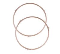 Gatuida 2pcs Glass Turntable Holder Roller Ring Microwave Oven Support Plate Tray for Kitchen Rotating Rings