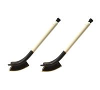 Gatuida 2Pcs Groove Crevice Cleaning Brushes for Bathroom Kitchen Reach Corners Sturdy Bristles for Dust and Dirt Removal in Window Door Tracks and Narrow Spaces