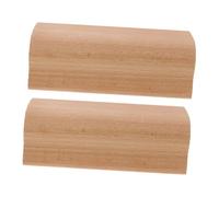 Gatuida 2pcs Guitar Fret Leveling File with Wood Handle Fingerboard Flat File for Fret Dressing End Beveler and Luthier Repair Tool for Precise Guitar Fingerboard Alignment and Restoration