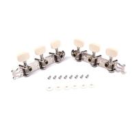 Gatuida 2Pcs Guitar Tuning Pegs Machine Heads for Classical Acoustic Guitars Easy to Use Replacement Tuners for String Tuning Left Right Configuration