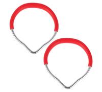 Gatuida 2pcs Gymnastic Rings Metal Fitness Rings for Home Outdoor Use Enhance Coordination Muscle Development for Physical Training Playtime Activities