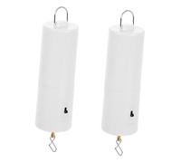 Gatuida 2pcs Hanging Wind Motor Battery Operated for Outdoor Garden Decor Silent Design for Wind Catchers Efficient Power Source for Spinning Display Compatible with Chimes and Sculptures